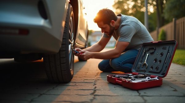 Urgence réparations : dépannage pneu crevé à domicile efficace